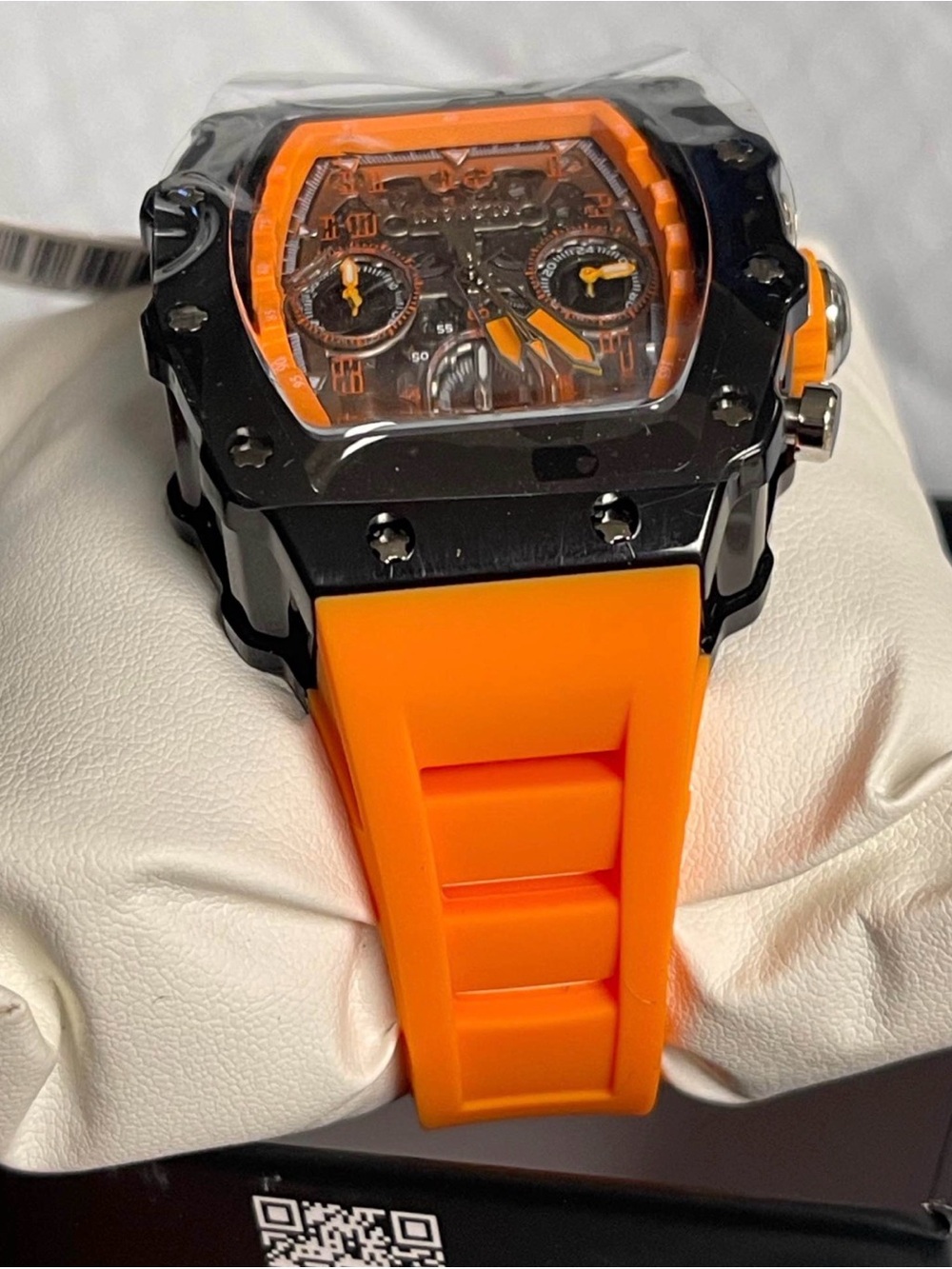Invicta Racing Valxor Unisex Watch - 40mm, Orange & Black (69772) new - Picture 5 of 10